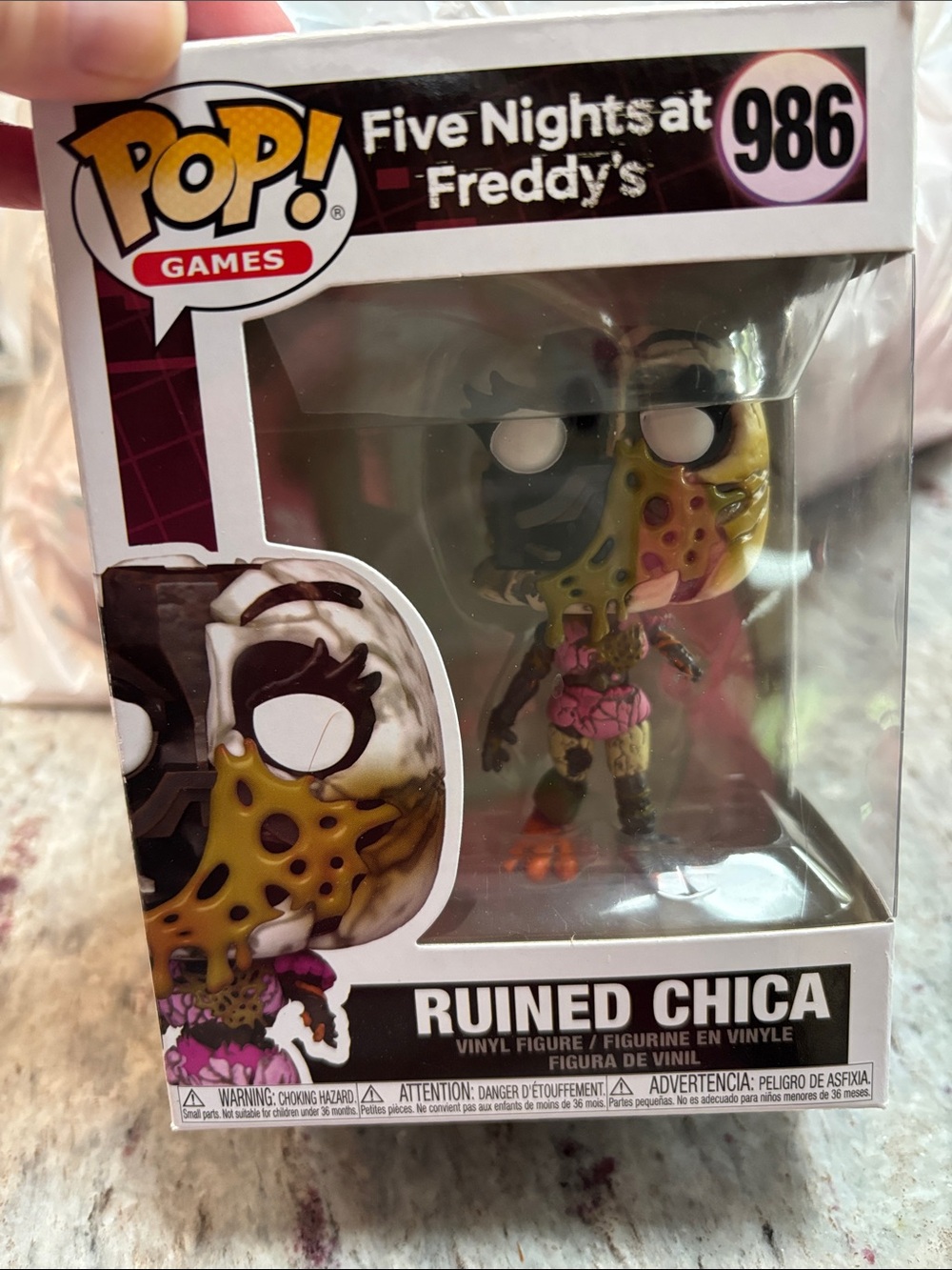 Five Nights at Freddy’s Ruined Chica, NIB